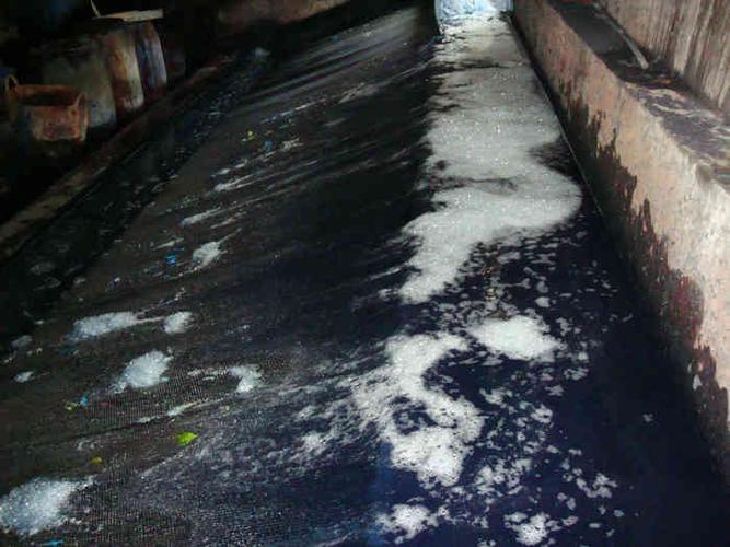 印染廠污水處理消泡劑應用場景圖